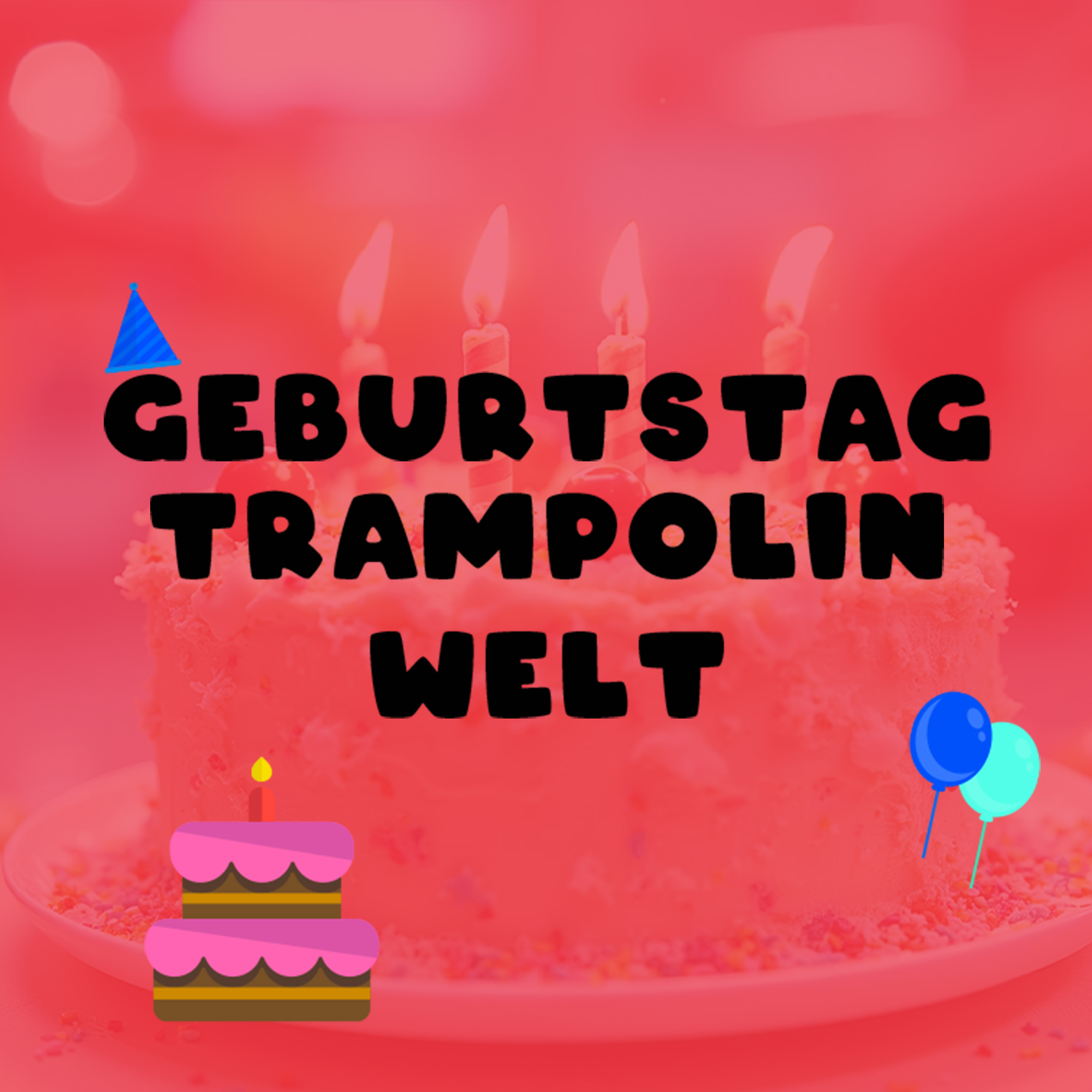 Geburtstag Trampolin